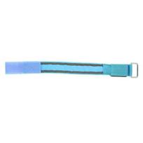 LED Night Sports Armband Flashing Arm Warmer Belt Bike Safety Reflective Strap mėlyna