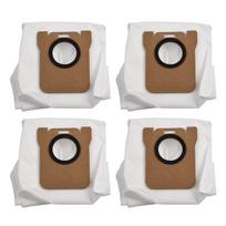 Easily Replaceable Dust Bags Designed for Various For Robot Vacuum Models 4 PACK gray
