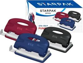 Granatų spalvos biuro perforatorius iki 10 lapų
