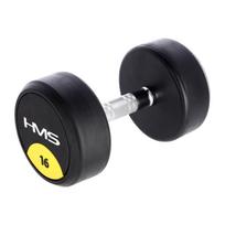Rubber-coated dumbbell 16kg HG PRO HMS