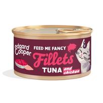 Edgard Cooper suaugusioms katėms su tunu ir vištienos filė, 70 g