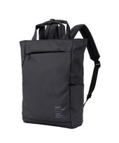 NIMBUS A4 Backpack with Water Resistant Zipper, Carry-On Design, and Security Pocket black