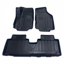 Eco-friendly TPE Floor Mats for 2017-2023 Chevrolet Equinox black