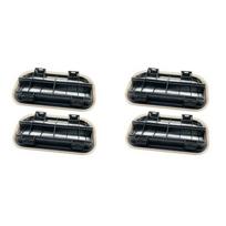 4X Car Rear Air Vent Outlet Grille YF1A-54280B62-AE For Ford Focus Fiesta Ecosport Metrostar 2001-2018 YF1A-54280B62-AD black