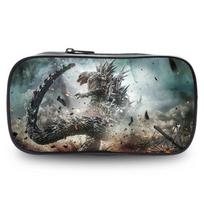 Stylish Vs Kong 2 Pen Case Casual Printed Large Capacity Pouch I beige