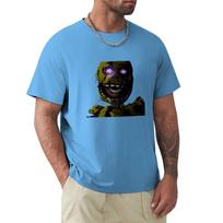 Creepy Springtrap design (FNAF) T-Shirt designer shirts graphic t shirts vintage anime shirt designer t shirt men S