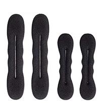 4 Hair Hair Bun Maker, Bun Hair Accessory (2 Large And 2 Small) One Size juoda