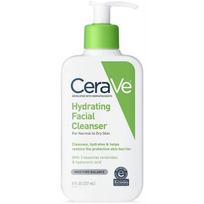 CeraVe Hydrating Facial Cleanser for Normal to Dry Skin, 237ml, 1 pcs green
