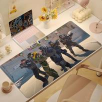 C-Counter Strike 2 Šaudymo Žaidimų Pelės Kilimėlis Stalo Kilimėlis Didelis Neslystantis Nesidrožiantis Klaviatūros Ergonominis Biuro Guminis PC Namų Individualus 30cmx60cm(11.8x23.6inch) gray