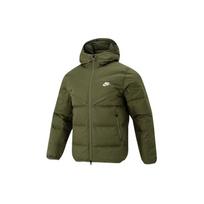 Nike Sportswear Therma-FIT Repel Hooded Puffer Classic Jacket Green FZ1103-222 S gray