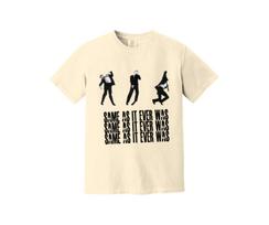 Talking Heads Heavyweight T Shirt - David Byrne, Once in a Lifetime, New Wave L black