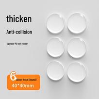 Silicone Door Handle & Cabinet Anti-collision Sticker Pad