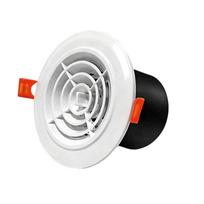 ABS Air Conditioner Disc Ceiling Vent Cover Wall Exhaust Cap Fresh Air Inlet Exhaust System 75 90 100 110 130mm Diameter