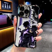 anime s-solo l-levelings Plating Phone Case For Xiaomi Redmi A3 15C 14C 13C 12C K50 A1 Note 14 13 12 12s 4G 5G Anti Fall Airbag Redmi Note 12 Pro 5G white