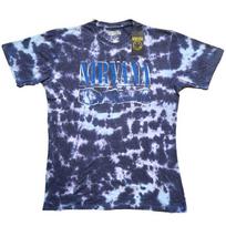 Nirvana Kids T-Shirt: Nevermind Wavy Logo (Wash Collection) (5-6 Years) L