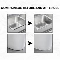 Kitchen Grease Cleaner Gel For Stubborn Stains Multi-Surface Kitchen Bathroom Universal For Oven Grime Removal China Mainland gray