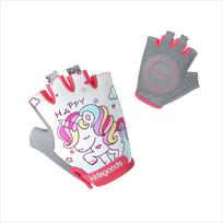 Bike Skate Children Safe Half Finger Gloves Sports Gloves Bicycle Gloves Kids Cycling Gloves L-Horse