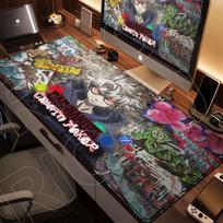 XXL Rubber Mouse Pad carpet Laptop Japan Anime Gachiakuta Rug 40x90cm Mouse Mats Gamer Keyboard Gaming PC Accessories Desk Mat 30x60cm