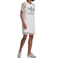 Adidas Originals Suknelė trumpomis rankovėmis Moteriška Balta FL0034 34 white