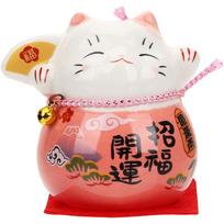 Katės Sėkmės Statulėlė Keraminė Kinų Maneki Neko Figūrėlės Dekoras Mojuojantis Kardas Prekės Internetu Rankos Automobilis Pinigai Japonų