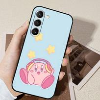 J-Kirby Phone Case Black Ultra-thin Shockproof Case For Samsung S24/S25/S22/S30/Note20/Lite/Ultra/5G/Plus/FE S21plus gray