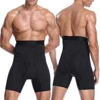 Men's High Waist Body Shaper Shorts Slimming Compression Underwear for Waist Abdomen Control and Thigh Support XXXXXL juoda