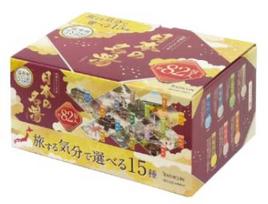 Bathclin Japanese Famous Hot Springs Bath Salts 82 packets 15 varieties to choose perfect for a bath experience [Large Capacity] (30g) - from, beige