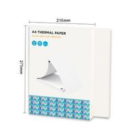 A4 Thermal Paper 200 Sheet Fanfold Printing Paper For Thermal Printer L81A81 A80 Compatible With Peripage A40 210X297Mm(