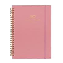 Paper Made 2027 Weekly Planner Solid Color A5 Agenda Book  Time Management Style 8