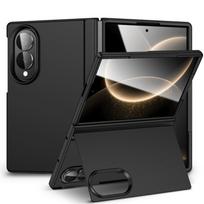 For Samsung Galaxy Z Fold 8 5G Case Bracket Stand Holder Shockproof Case for ZFold 8 Fold8 Camera Lens Protection Cover For Galaxy Z Fold 8 gray