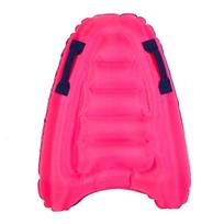 Folding Inflatable Surfboard Lightweight Surfing Body Board Floating Surfboard  Summer Pink