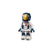 Iron Legion - Dark Blue Head, One Piece Helmet