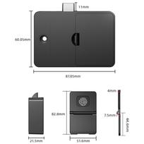 NFC Unlock Smart Cabinet Lock Long Battery Life Keyless Entry NFC Smart Lock No Drilling Required Remote Unlocking