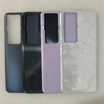 For Huawei P60 Battery Back Cover Rear  3D Glass Panel For Huawei P60 Pro Housing Case Replace P60 Pro White black