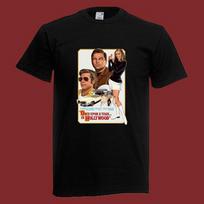 Once Upon a Time in Hollywood DiCaprio Pitt T-shirt S black