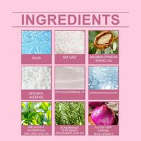 Greasy Scalp  Onion Sea Salt Scalp Scrub 100g Deep Clean Massager Dandruff Removal Oil Control Hair Exfoliant Daily Use one size white