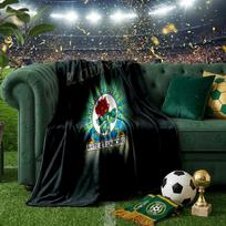 Blackburn-Rovers Crest Throws Blanket Flannel Blankets Plush for Couch Bed Gifts for Men Women Travel picnic blanket Christmas fan gifts 75x90cm