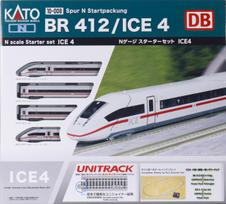 KATO N Gauge Starter Set ICE4 Model Railway Beginner Set 10-008