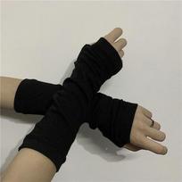 1 Pair Sports Long Finger Gloves Men's and Women's Trendy Long Finger Sleeves EMA