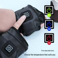 Įkraunamos šildomos pirštinės be pirštų dviračiams šaltam orui - Unisex rudens/žiemos drabužiai Left Glove Only