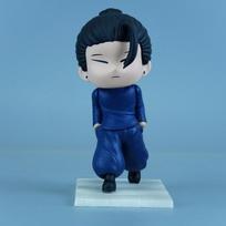 11cm/4.33in Anime Jujutsu Kaisen Figure Geto Suguru Gojo Satoru Action Figures Pvc Statue Collection Model Toys Gifts gray