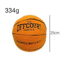 25CM Offcourt Basketball Pillow Anime Plush Toy Simulation Basketball Soft Plush Children s Birthday Christmas Present 25cm orange