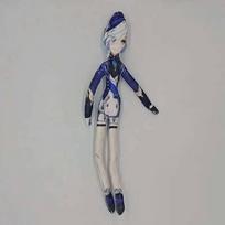 Genshin Impact Plush Genshin Impact Doll Genshin Impact Kinich Lumine Wriothesley Ororon Kachina Gaming Diluc Furina Xiao Toy 25cm-35cm gray