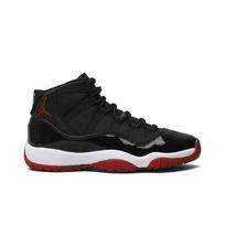 Air Jordan 11 Retro Grade School 'Bred' 2019 (Unisex) Black / White / Varsity Red Kids' Basketball Shoes 378038 061 36.0 black