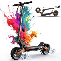 JOYOR S10-S-Z 60V 18Ah Battery Electric Scooter Adults 1000W*2 Dual Motors E-Scooter 10 Inch Off-Road Tires 75km Range Foldable EScooter