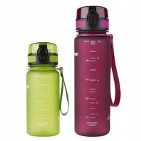 Vandens filtro butelis Aquaphor City, 350 ml žalias, 500 ml burgundiškas