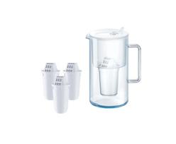 Vandens filtras ąsotis Aquaphor Nord 2,5 l, su 3 A5 kasetėmis (350 l), baltas