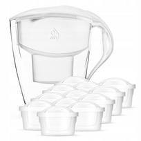 Vandens filtravimo ąsotis Dafi ASTRA, 3 l, baltas, su 12 Unimax filtrų