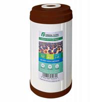 Vandens filtrų kasetė GREEN FILTER Big Blue 10", nukalkinanti