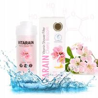 Vandens filtras dušui su vitaminu C VITARAIN, vyšnių žiedų aromato, pagaminta Pietų Korėjoje